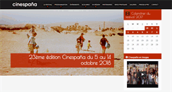 Desktop Screenshot of cinespagnol.com