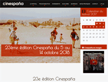 Tablet Screenshot of cinespagnol.com